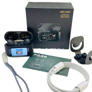 Black A9 Pro AirPods (Touch Screen)